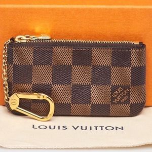 LV Ebene Brown Card Holder